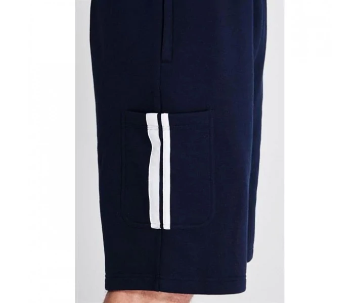 Фото - чоловічі шорти Шорти Lonsdale 2 Stripe Fleece Navy L