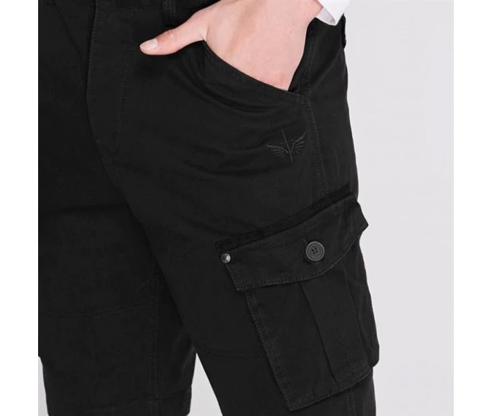 Фото - чоловічі шорти Шорти Firetrap BTK Washed Black XXXL