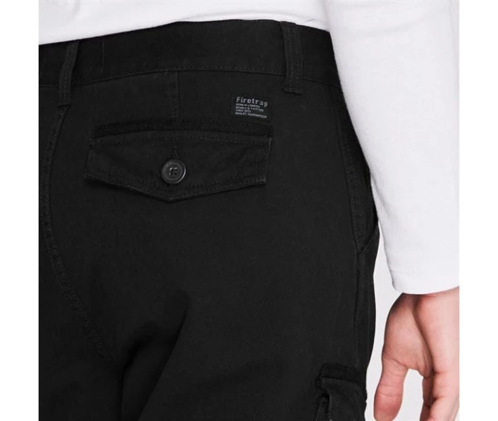 Фото - чоловічі шорти Шорти Firetrap BTK Washed Black XXXL