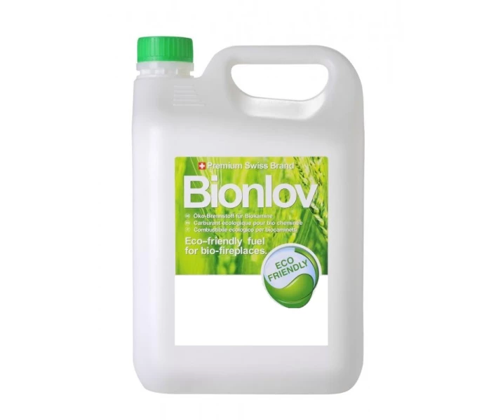 Фото - паливо для біокаміна Біопаливо для біокаміну Bionlov Premium 5 літрів