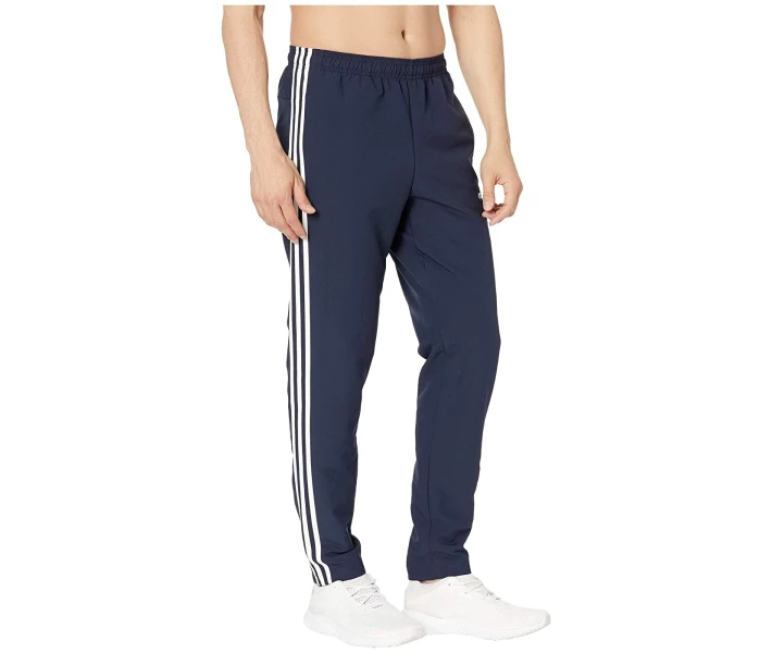 Фото - чоловічі спортивні штани Штани adidas Essential 3-Stripe Woven Open Hem Pants Black XL