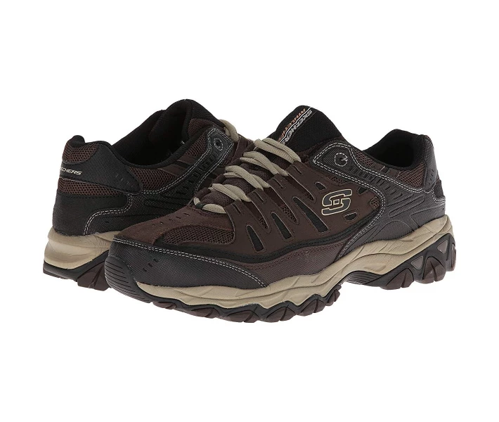 Фото - чоловічий кросівок Кросівки SKECHERS Afterburn M. Fit Brown 42