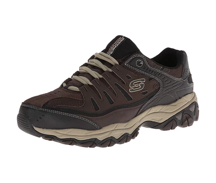 Фото - чоловічий кросівок Кросівки SKECHERS Afterburn M. Fit Brown 42