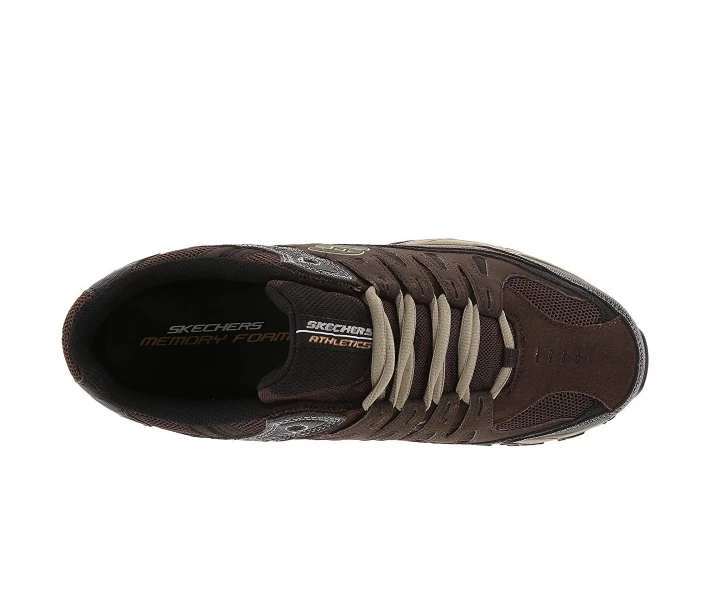Фото - чоловічий кросівок Кросівки SKECHERS Afterburn M. Fit Brown 42
