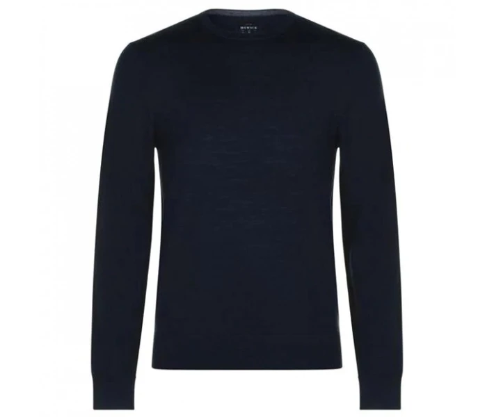 Фото - чоловічий джемпер Джемпер Howick Merino Crew Neck Dark Navy XXL