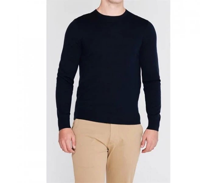 Фото - чоловічий джемпер Джемпер Howick Merino Crew Neck Dark Navy XXL