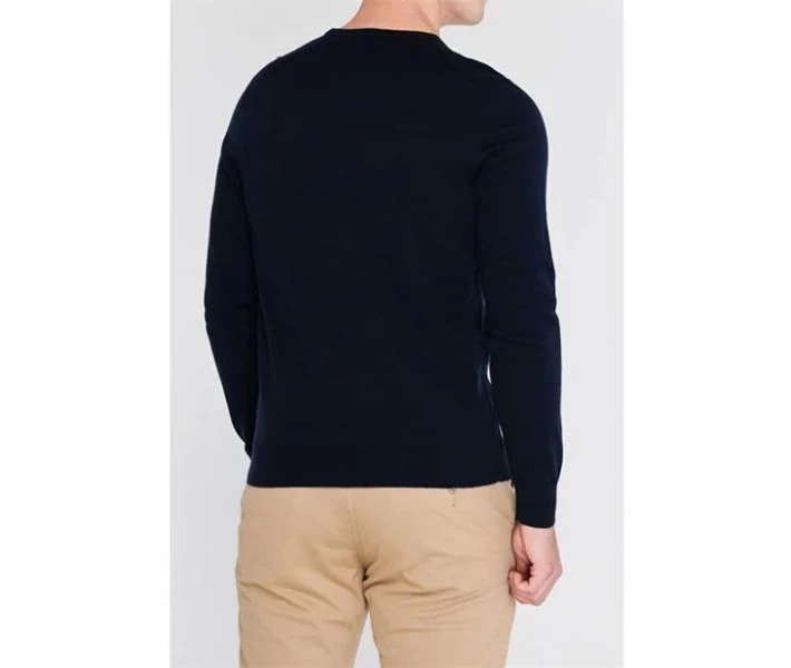 Фото - чоловічий джемпер Джемпер Howick Merino Crew Neck Dark Navy XXL