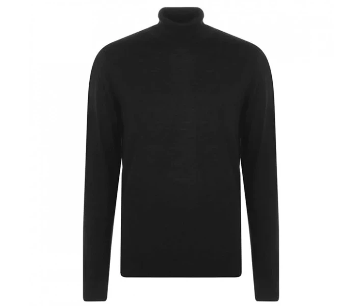 Фото - чоловічий джемпер Джемпер Howick Merino Roll Neck Black XXL