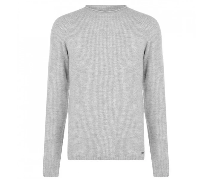 Фото - чоловічий джемпер Джемпер Firetrap Rollneck Grey Marl L