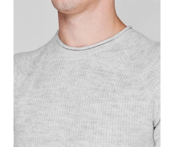 Фото - чоловічий джемпер Джемпер Firetrap Rollneck Grey Marl L