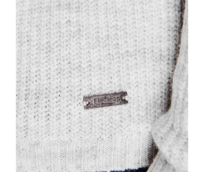 Фото - чоловічий джемпер Джемпер Firetrap Rollneck Grey Marl L