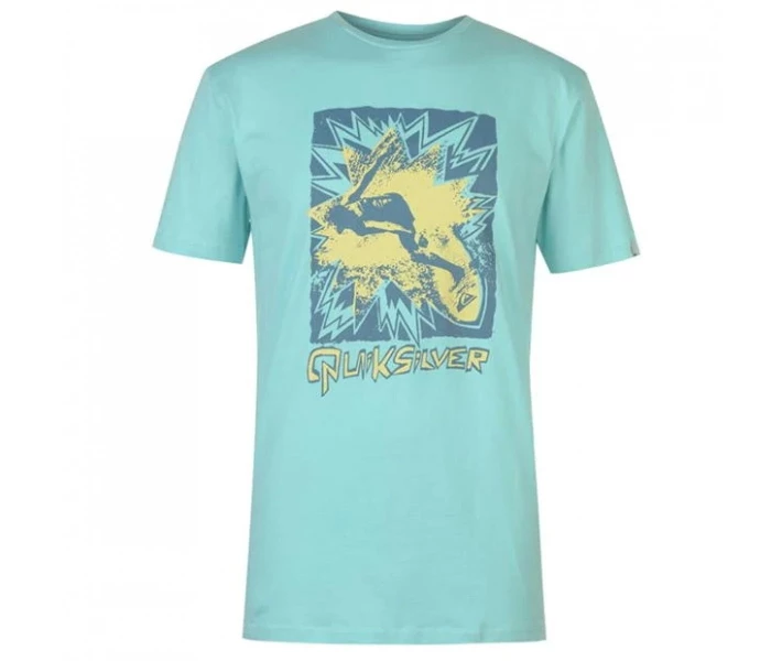 Фото - чоловічу футболку Футболка Quiksilver Firell Aqua Splash M