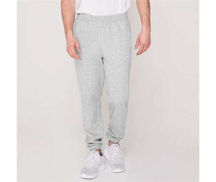Фото - чоловічі спортивні штани Спортивні штани Slazenger Cuffed Fleece Grey Marl XL