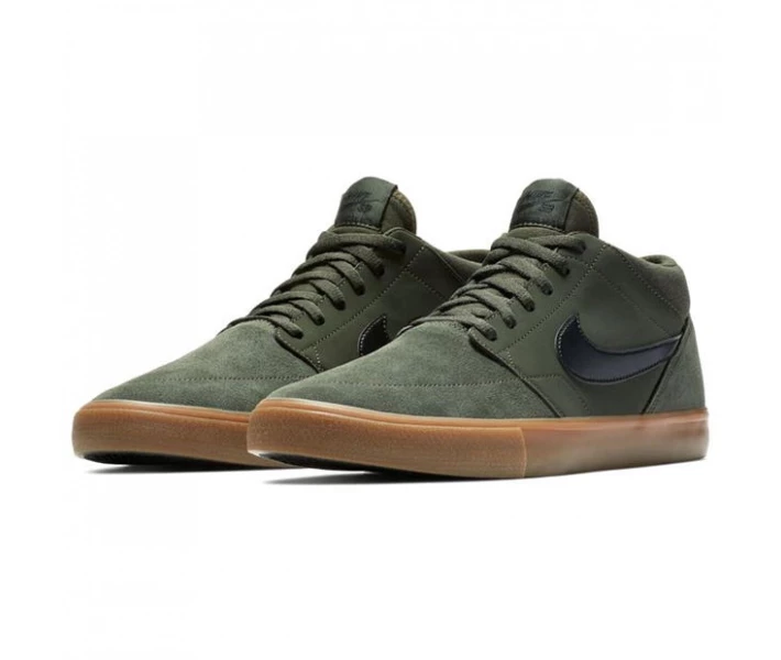 Фото - чоловічий кед Кеди Nike SB Portmore Mid S00 Green/Black 47.5