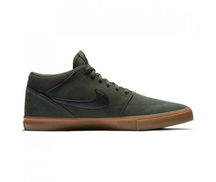 Фото - чоловічий кед Кеди Nike SB Portmore Mid S00 Green/Black 47.5