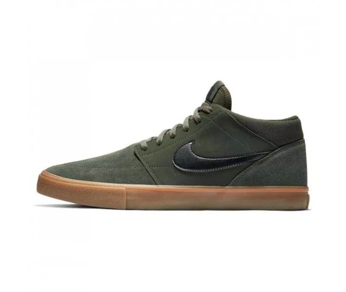 Фото - чоловічий кед Кеди Nike SB Portmore Mid S00 Green/Black 47.5