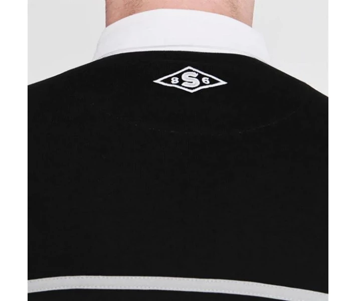 Фото - чоловіче поло Поло SoulCal Rugby Black L