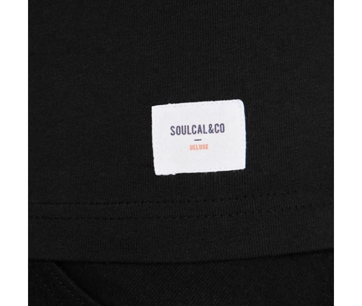 Фото - чоловіче поло Поло SoulCal Rugby Black L