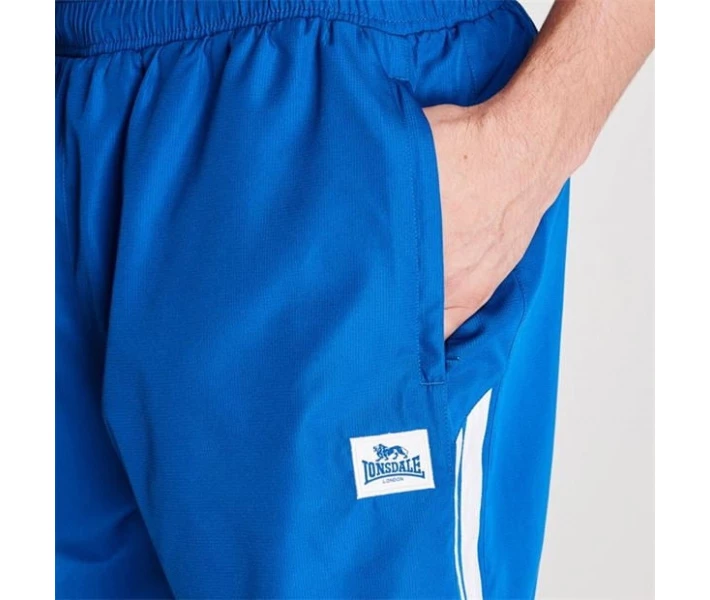 Фото - чоловічі шорти Шорти Lonsdale 2 Stripe Woven Blue/BrBlue XL