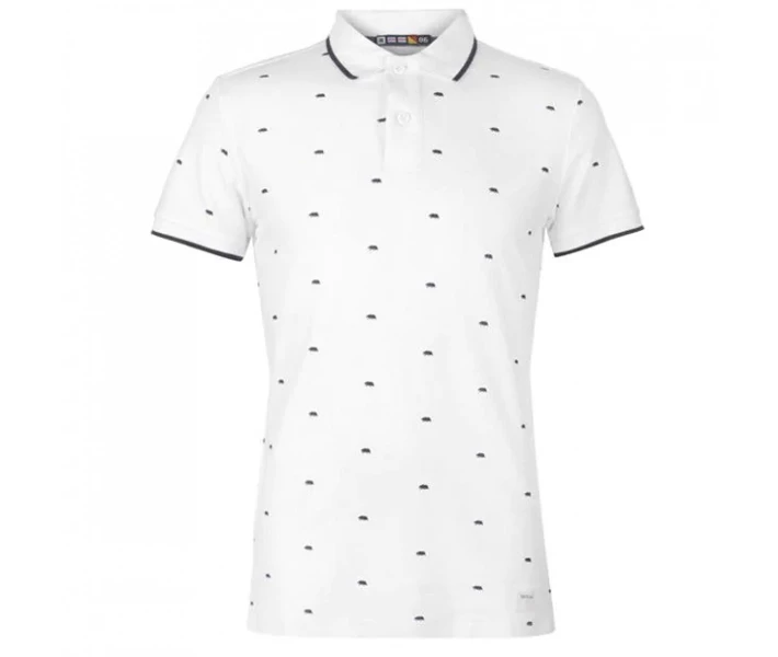 Фото - чоловіче поло Поло SoulCal All Over Pattern Bear White XL