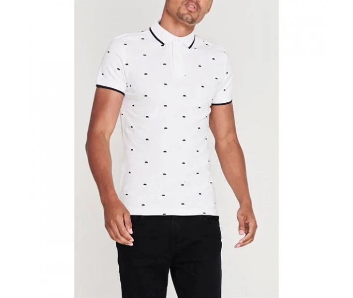 Фото - чоловіче поло Поло SoulCal All Over Pattern Bear White XL