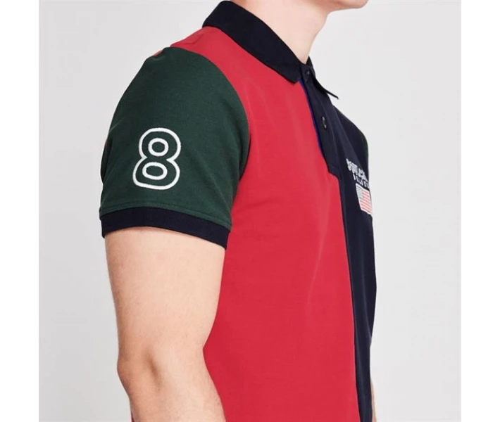 Фото - чоловіче поло Поло SoulCal Deluxe Cut and Sew Multi XL