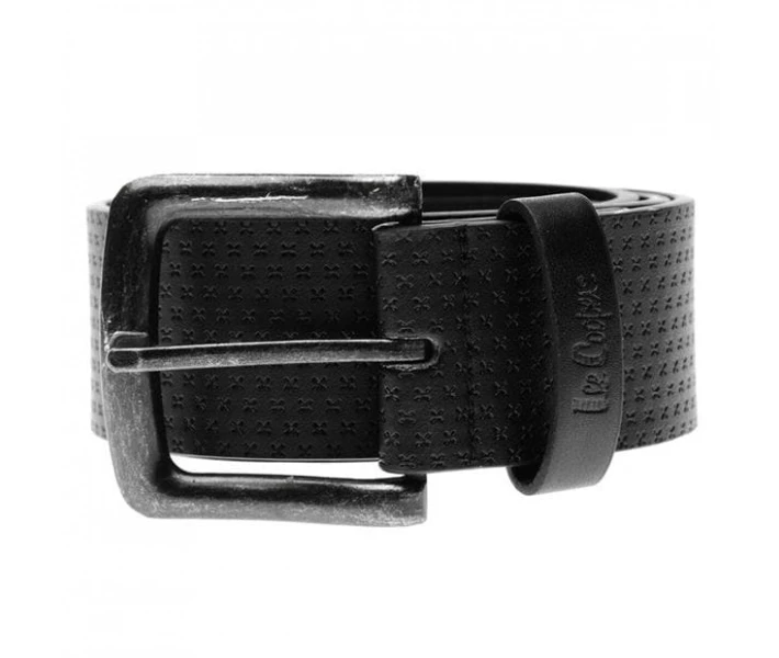 Фото - ремінь та пояс Ремінь Lee Cooper Pattern Belt Mens Black S