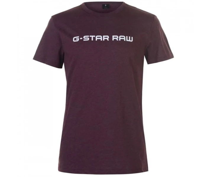 Фото - чоловічу футболку Футболка G Star Loaq Sleeve Dark Fig M
