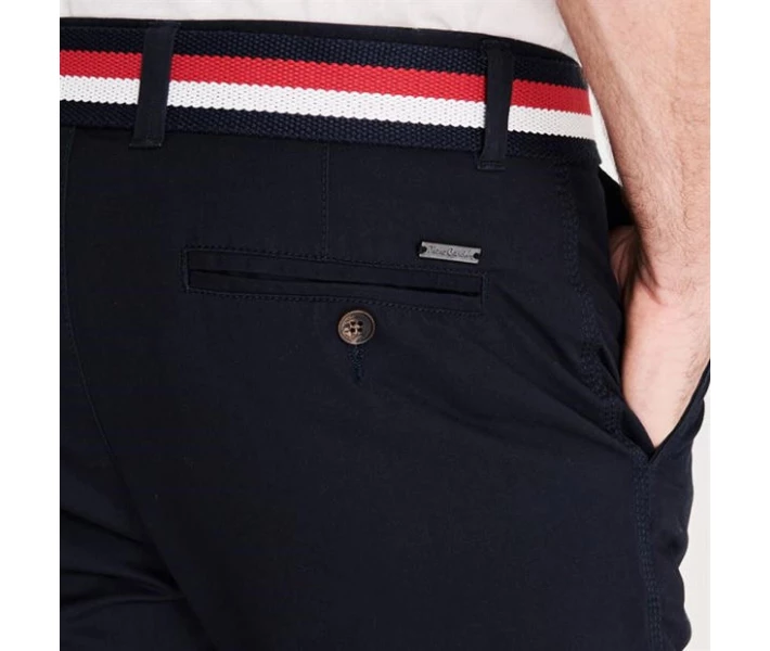 Фото - чоловічі шорти Шорти Pierre Cardin Belted Chino Navy L