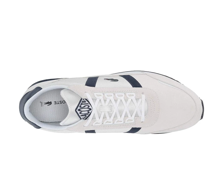 Фото - чоловічий кросівок Кросівки Lacoste Partner Retro 120 1 Off-White/Navy 44.5