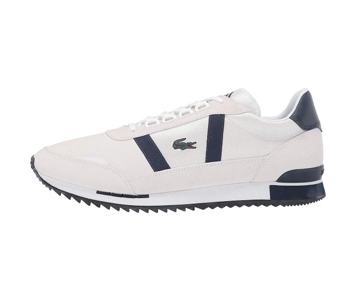 Фото - чоловічий кросівок Кросівки Lacoste Partner Retro 120 1 Off-White/Navy 44.5