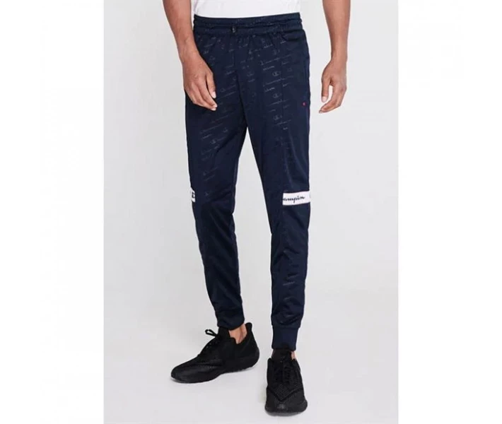 Фото - чоловічі спортивні штани Спортивні штани Champion Logo Tape Track Pant Navy XXL
