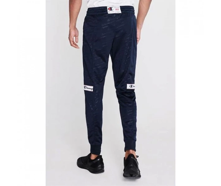 Фото - чоловічі спортивні штани Спортивні штани Champion Logo Tape Track Pant Navy XXL