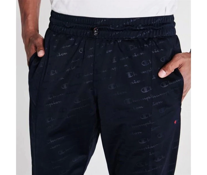 Фото - чоловічі спортивні штани Спортивні штани Champion Logo Tape Track Pant Navy XXL