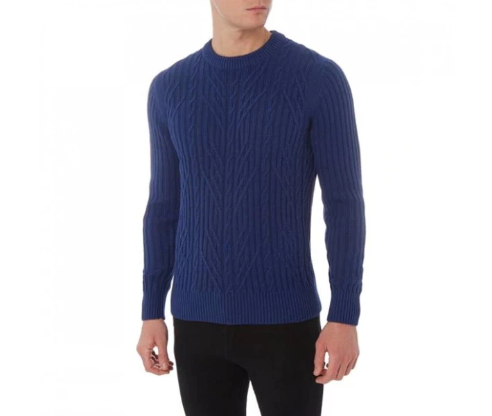 Фото - чоловічий джемпер Джемпер Jack and Jones JackPremBondKtSn91 Blue Depths S