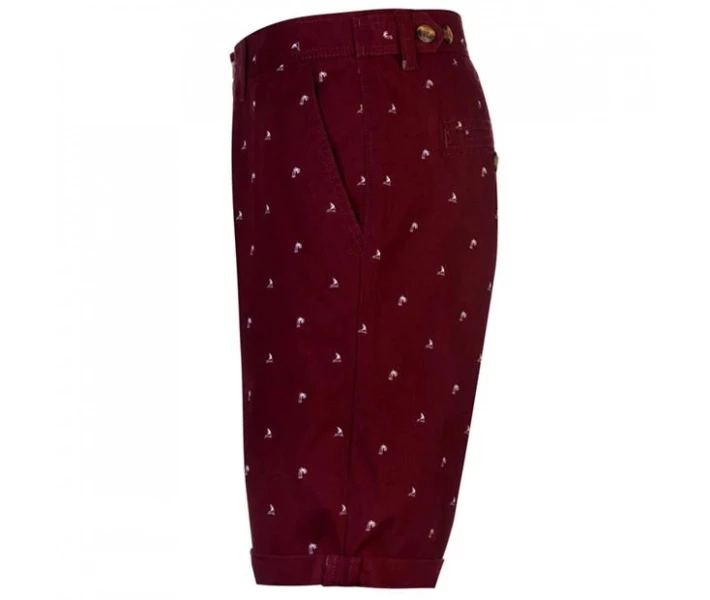 Фото - чоловічі шорти Шорти SoulCal All Over Print Chino Burgundy M