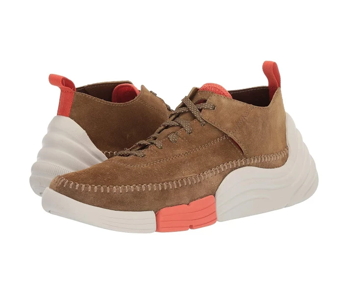 Фото - чоловічий кросівок Кросівки Clarks Trigenic Rev Olive Suede 44.5
