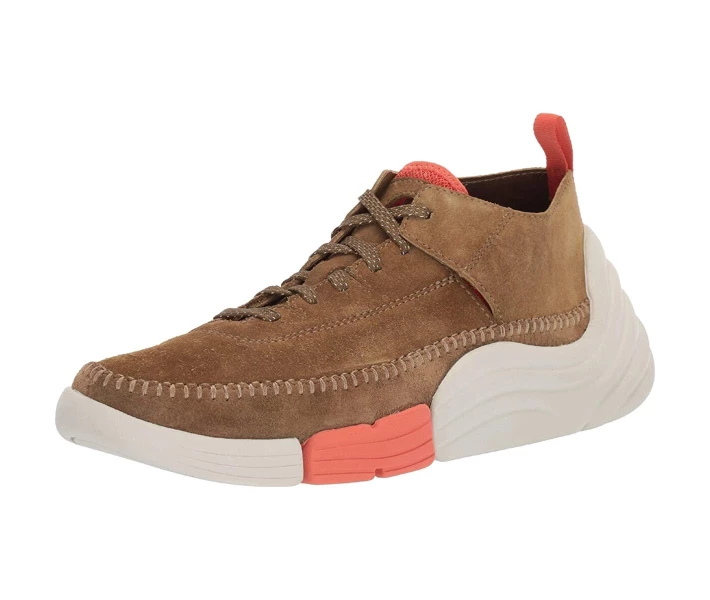Фото - чоловічий кросівок Кросівки Clarks Trigenic Rev Olive Suede 44.5