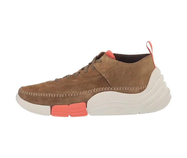 Фото - чоловічий кросівок Кросівки Clarks Trigenic Rev Olive Suede 44.5