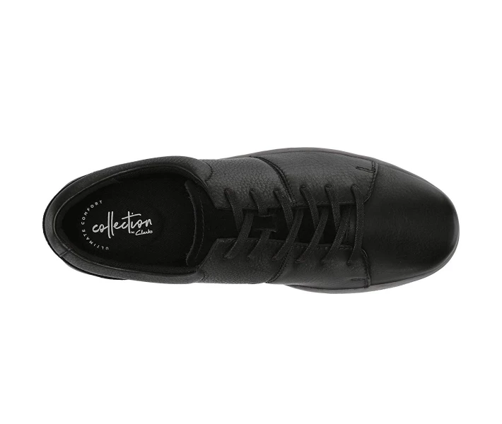 Фото - чоловічий кросівок Кросівки Clarks Kitna Vibe Black Leather 2 44