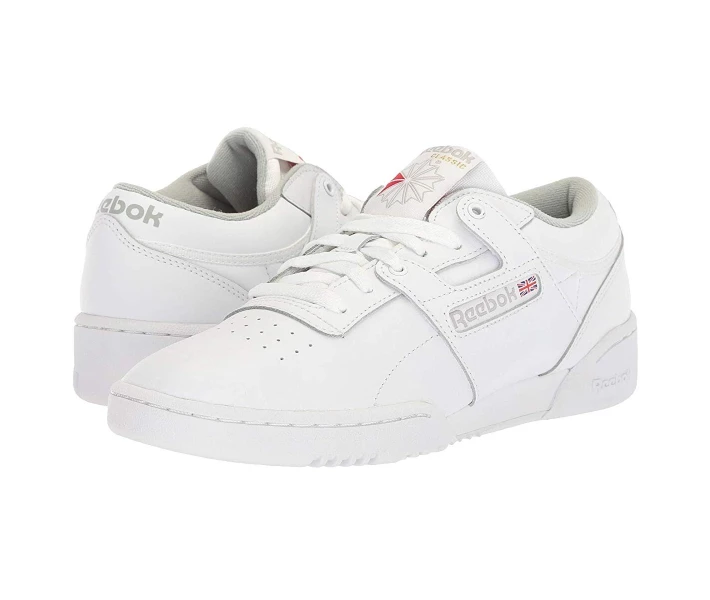 Фото - чоловічий кросівок Кросівки Reebok Workout Low White/Grey 38.5