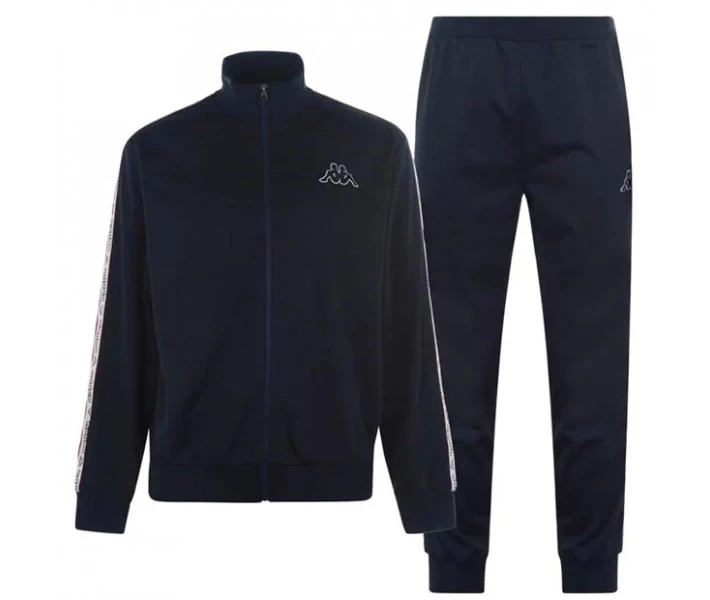 Фото - чоловічий спортивний костюм Спортивний костюм Kappa Poly Trksuit Snr00 Navy M