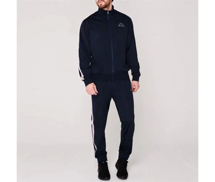 Фото - чоловічий спортивний костюм Спортивний костюм Kappa Poly Trksuit Snr00 Navy M