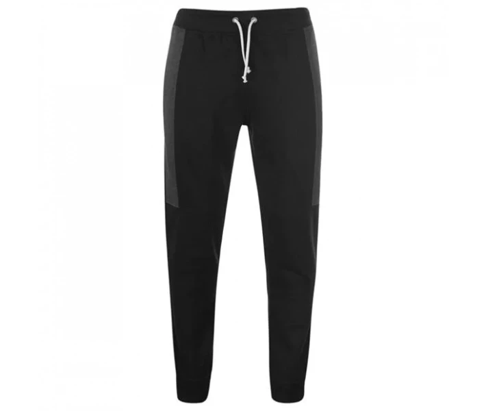 Фото - чоловічі спортивні штани Спортивні штани Pierre Cardin Cut And Sew Panel Jogger Black / Char M XXL