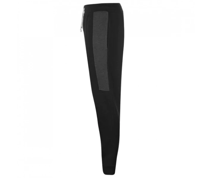 Фото - чоловічі спортивні штани Спортивні штани Pierre Cardin Cut And Sew Panel Jogger Black / Char M XXL