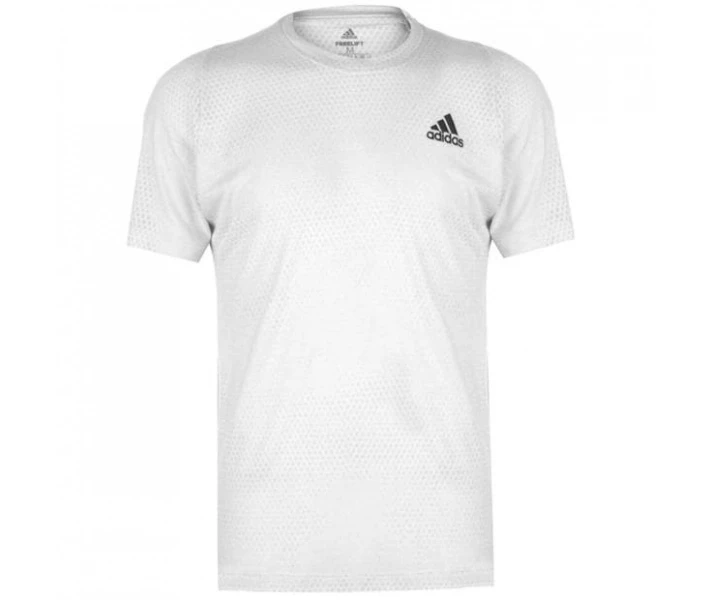 Фото - чоловічу футболку Футболка adidas Heather Tech Raw White/White M