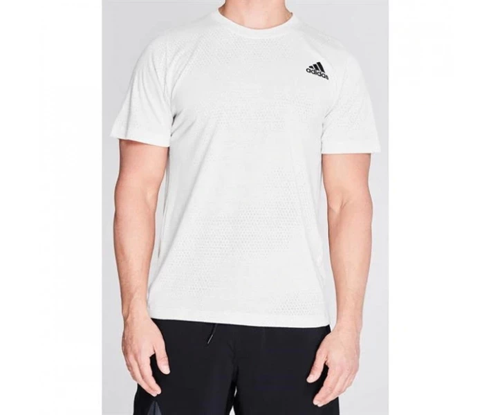 Фото - чоловічу футболку Футболка adidas Heather Tech Raw White/White M
