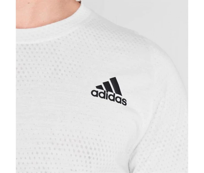 Фото - чоловічу футболку Футболка adidas Heather Tech Raw White/White M