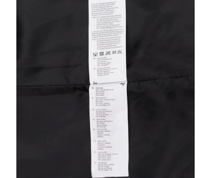 Фото - куртку мужскую Куртка Lee Cooper Bomber PU Black S