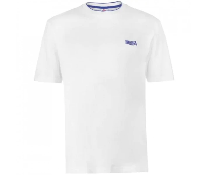 Фото - чоловічу футболку Футболка Lonsdale Tipped Tee White XS